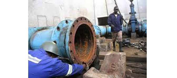 The maintenance process is expected to take a day, resulting in reduced water supply in the city