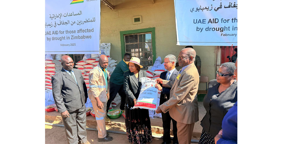 UAE strengthens humanitarian commitment in Zimbabwe with food aid distribution to vulnerable communities