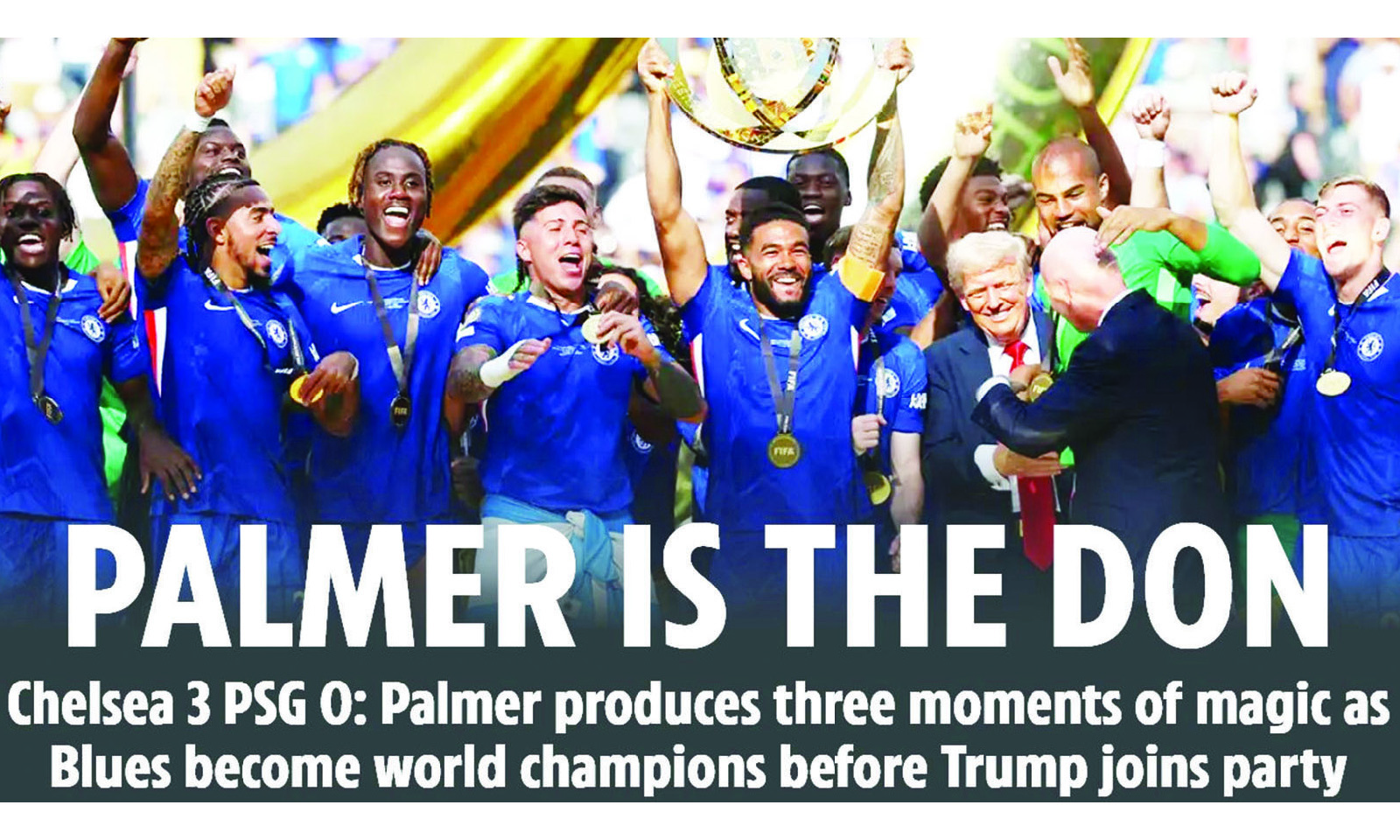 PALMER IS THE DON