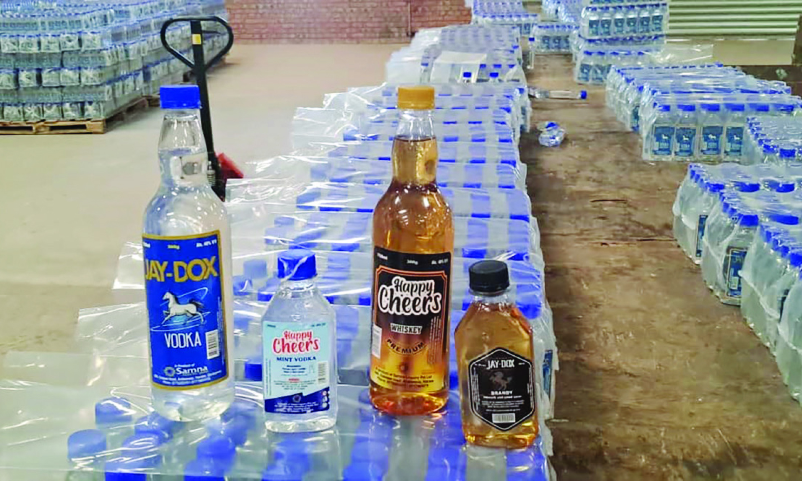 SEVEN FOREIGNERS NABBED IN LIQUOR FIRM CRACKDOWN