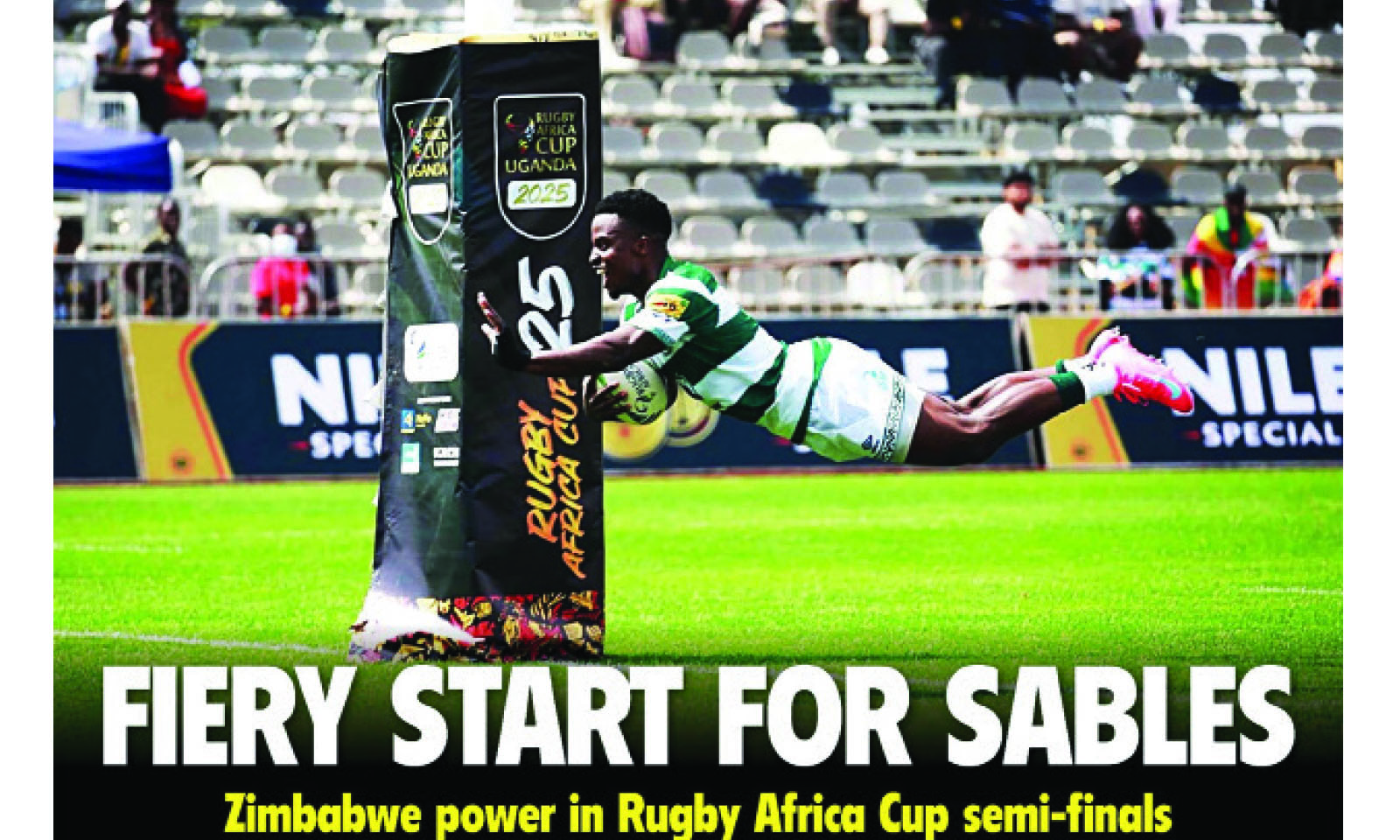 FIERY START FOR SABLES