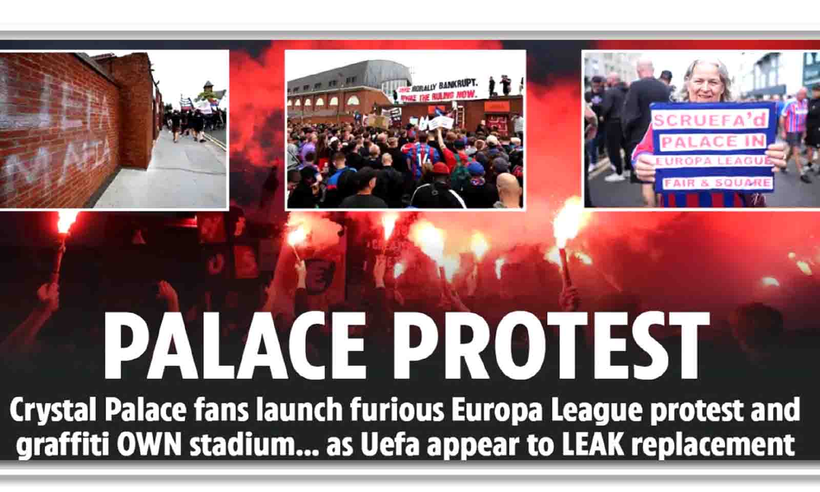 PALACE PROTEST