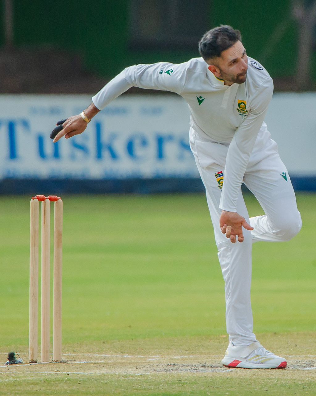Maharaj ruled out of second Test against Zimbabwe