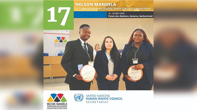 MSU BEATS THE BEST IN THE WORLD! . .Watson and Michelle crowned champs at Mandela World Moot Court