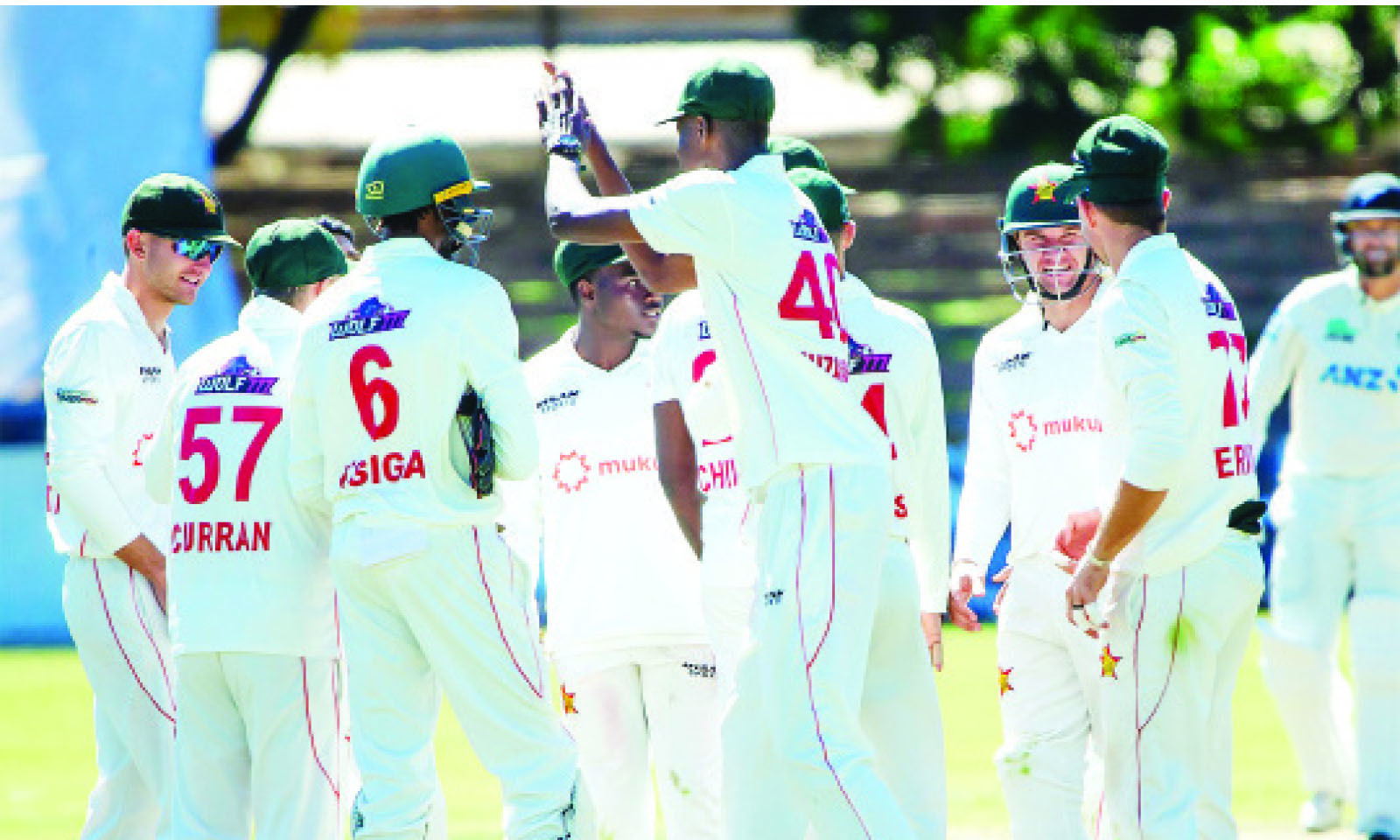 What a blessing but Black Caps still lead