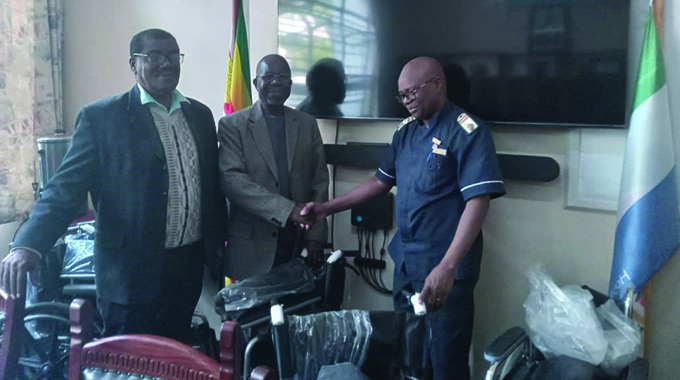 Diaspora community gifts wheelchairs to Mpilo Hospital