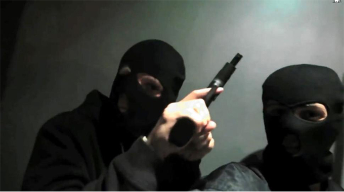 Balaclava bandits hit Hello Paisa in daylight robbery. . .Robbers storm supermarket, force victims to lie down, flee with cash and phones