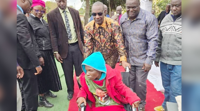 Government brings hope to Gweru woman living with rare condition