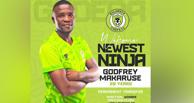 MAKARUSE DITCHES ‘MONEYBAGS! for Chiefs Midfield maestro returns to Bulawayo in shock move