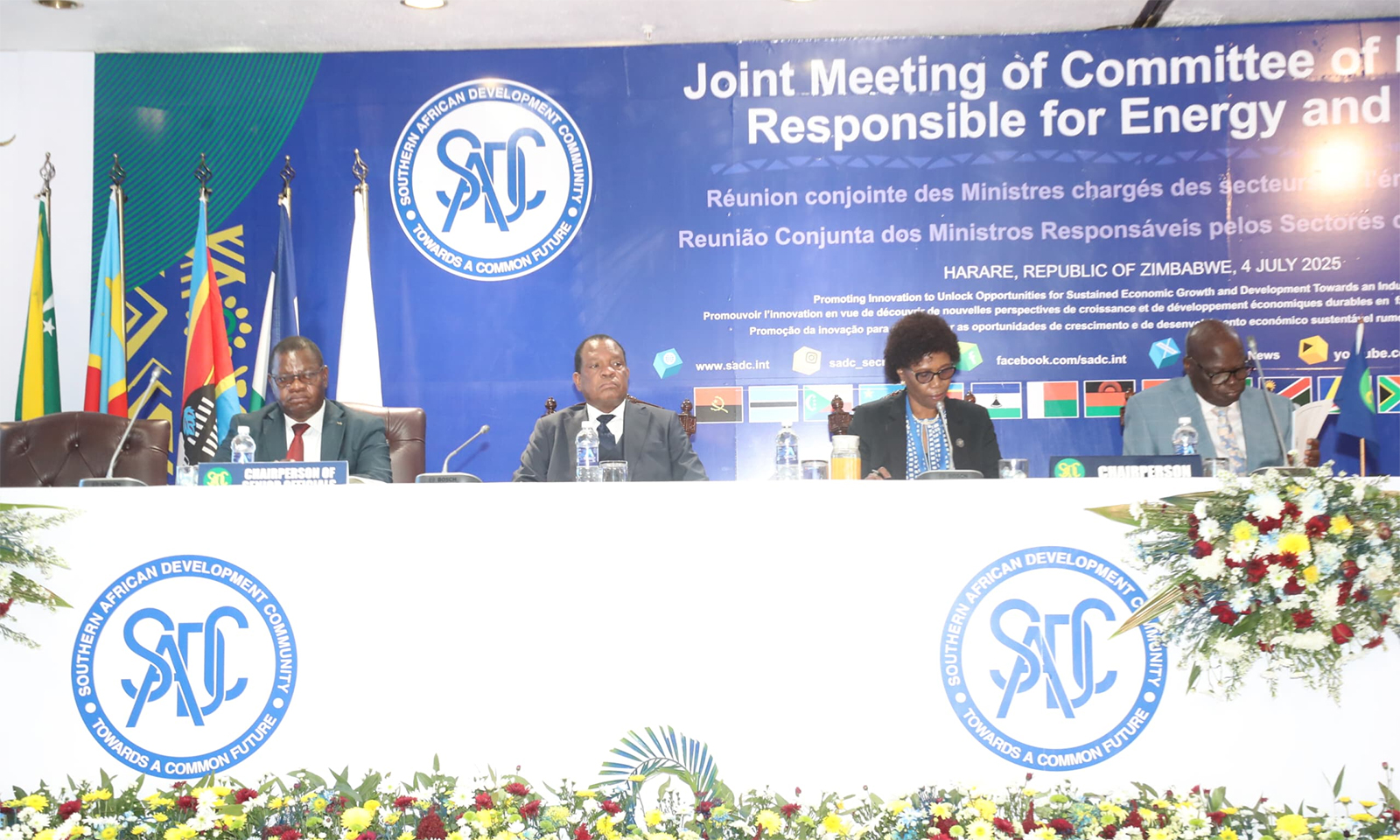 SADC Ministers call for urgent action to address water and energy crises impacting regional development