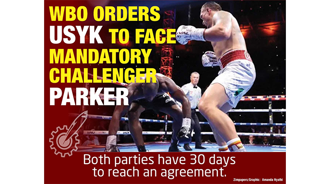 WBO orders Usyk to face mandatory challenger Parker