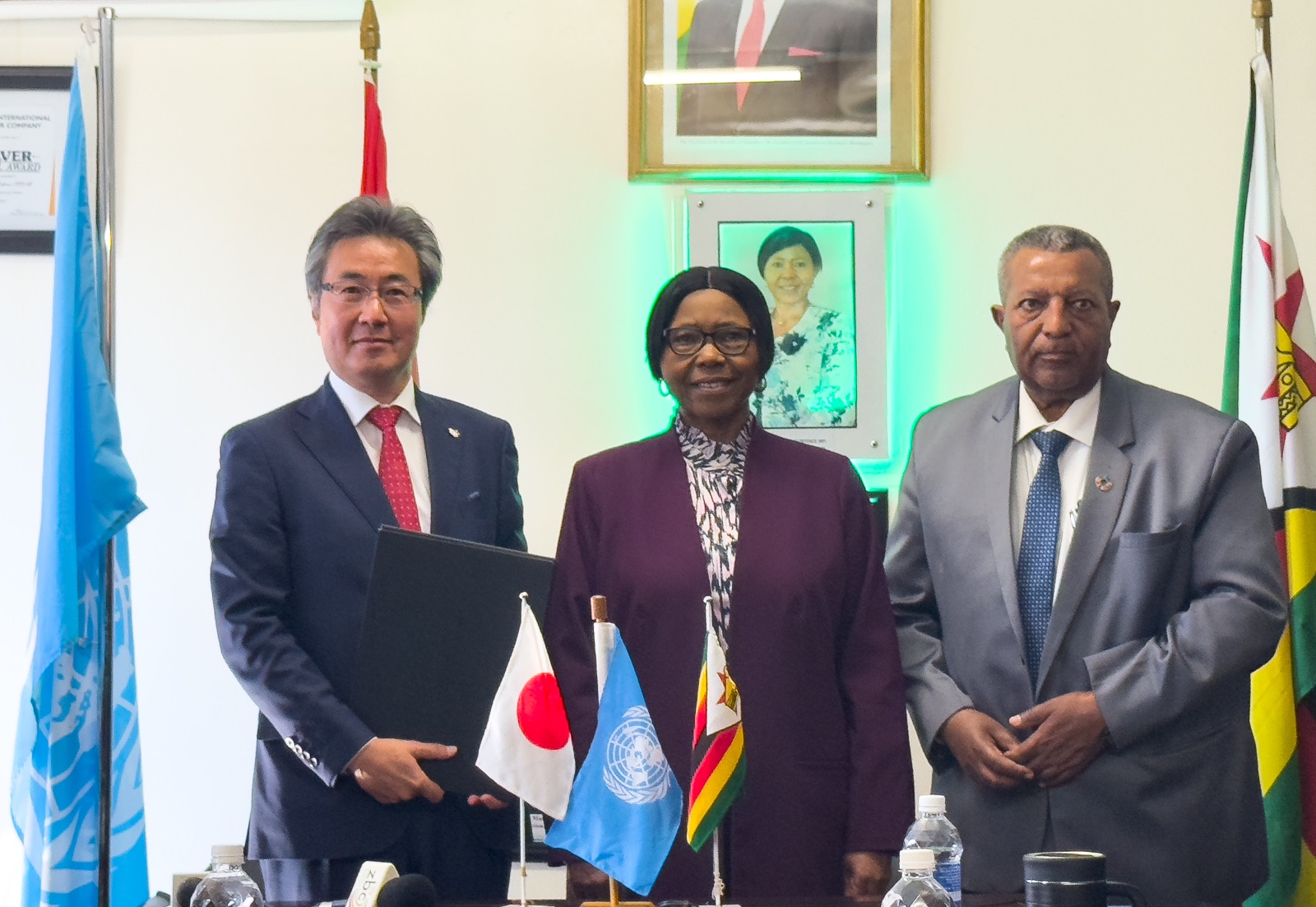 Japan, UNDP partner Zimbabwe to clear landmines, empower border communities