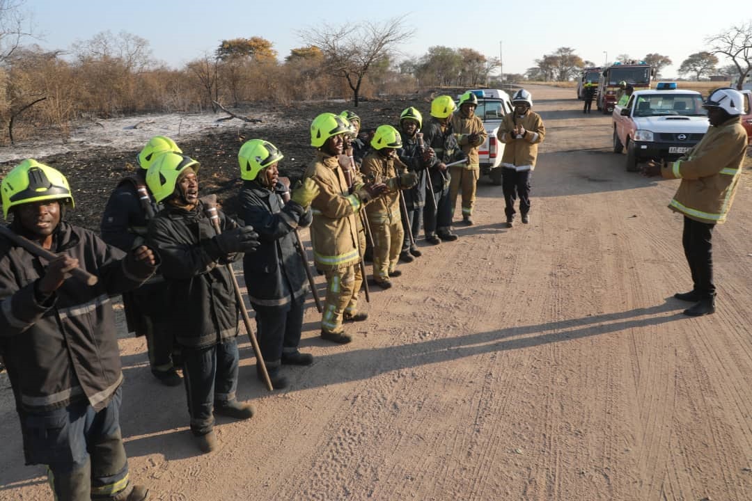 BRIGADE SAVES NUST CAMPUS FROM FIRE: Four fire engines, 25 firemen battle blaze to save million dollar infrastructure