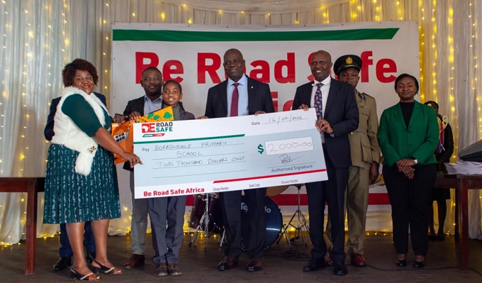 Young road safety champions honoured