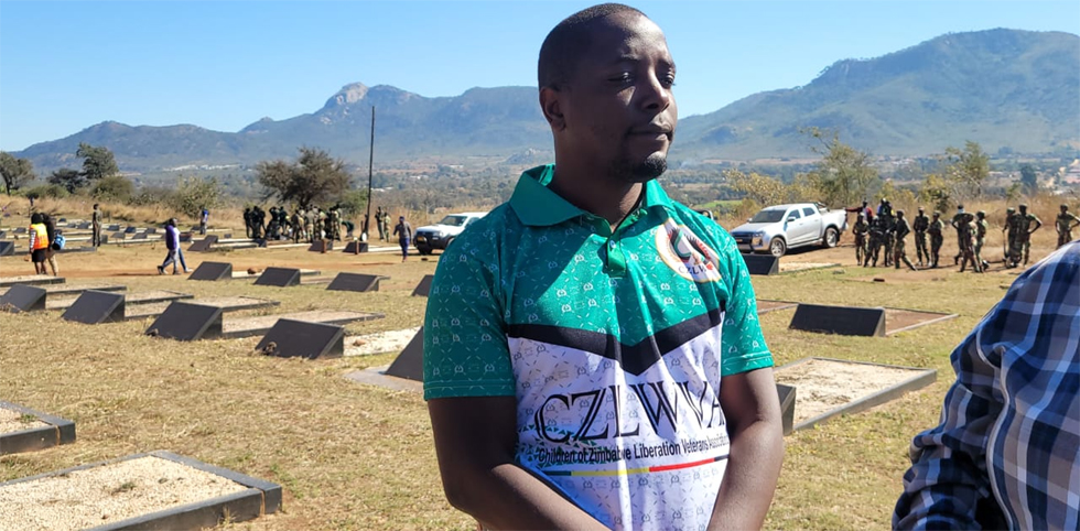 Children of War Veterans Association Manicaland chairman, Cde Willis Nyamande