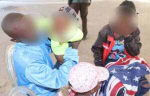 A young man who has survived drugs and substance abuse holds his child while his wife sheds tears of joy at seeing him in a normal state following successful rehabilitation at the Angel of Hope Drug Rehabilitation Centre yesterday