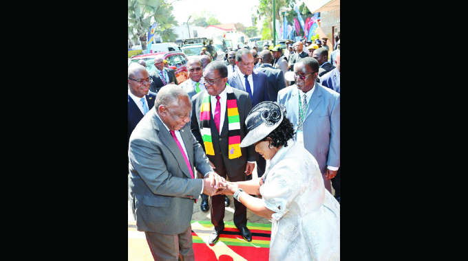 First Lady tours stands at ZAS
