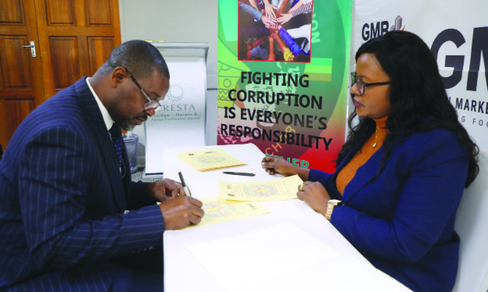 GMB signs integrity pledge . . . Commits to safeguard national food security