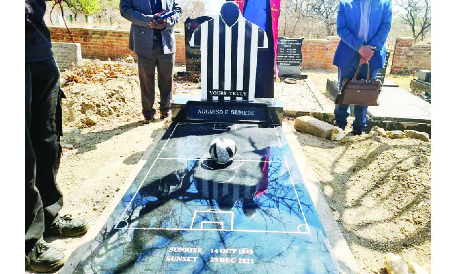 Football remembers ‘Yours Truly, Gumede’