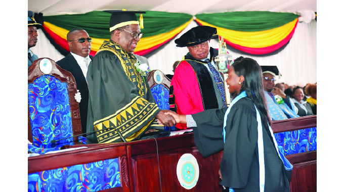Zim’s industrialisation pathway well cut out . . . President caps 3 130 CUT students . . . places emphasis on STEM