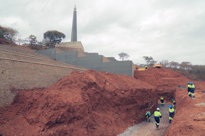 First phase of Chinhoyi Heroes Acre upgrade complete
