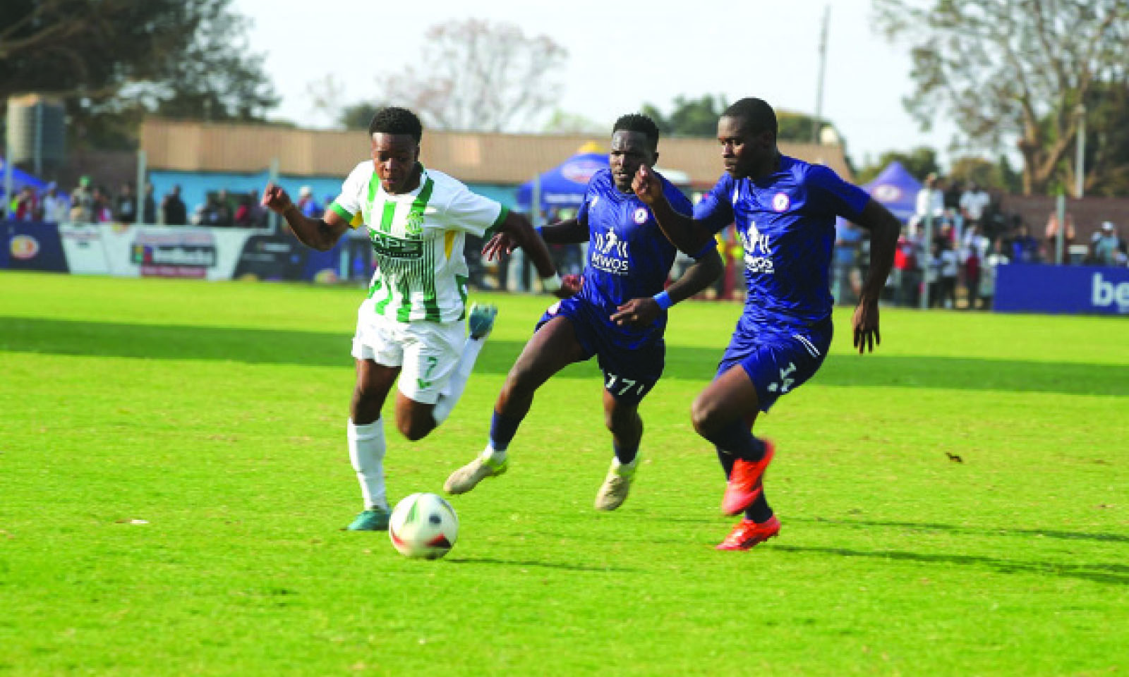 DEMBARE, MWOS IN UPSET WINS . . . end of Chibuku Super Cup road for FC Platinum, TelOne