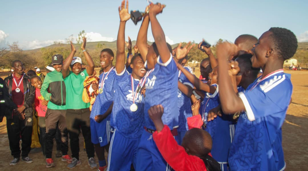 MAJESA celebrates winning the Chimanimani Under-15s and 18s Heroes Trophy competition
