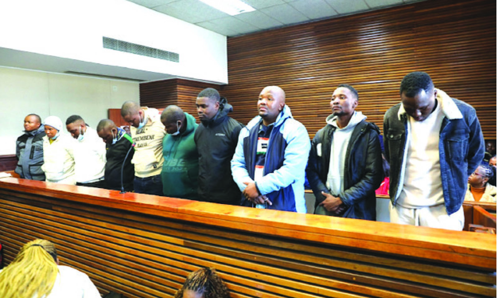 OFFICER ACCUSED OF THEFT BREAKS DOWN AT COURT