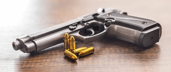 Police recovered the unlicenced pistol and ammunition from the man's homestead