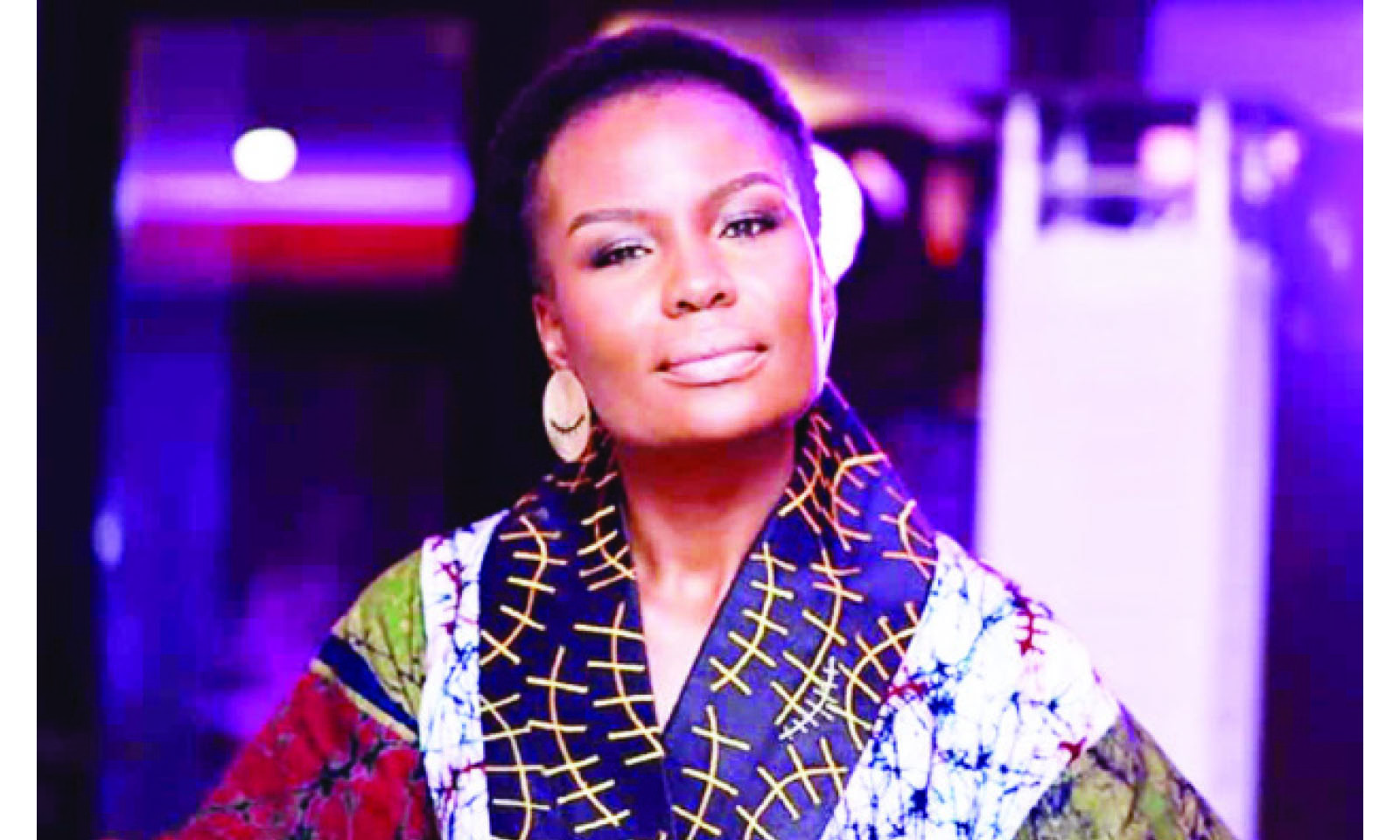 Actress Mona Monyane bares all