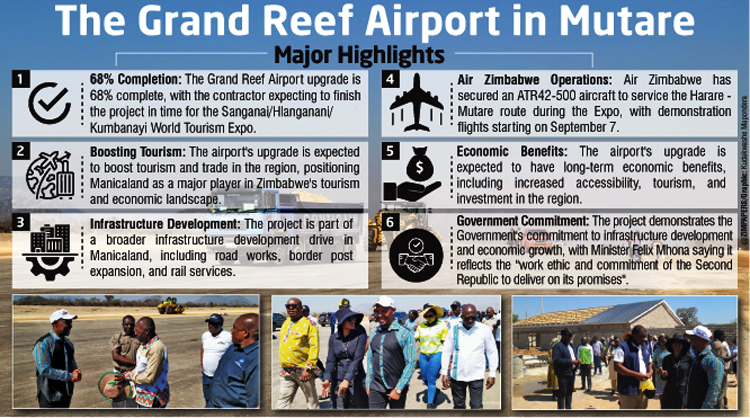 The Grand Reef Airport in Mutare