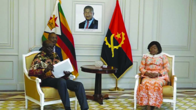 Zim, Angola deepen ties