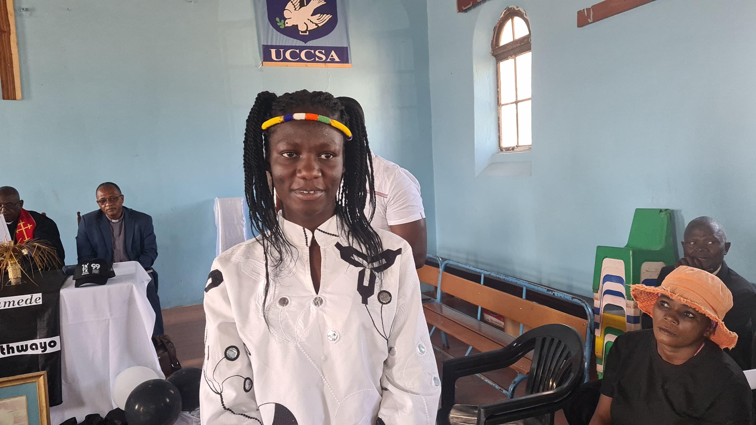 One of the beneficiaries, Seluleko Mathe, a Form Four pupil at Concepts Academy, was among those present to pay their respects