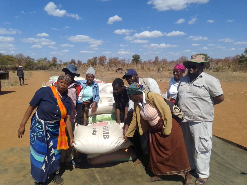 Govt provides food aid to Bulilima San community