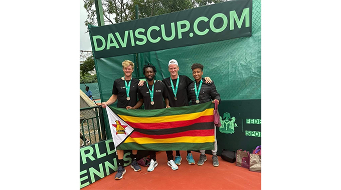 Zim Davis Cup team on brink of relegation