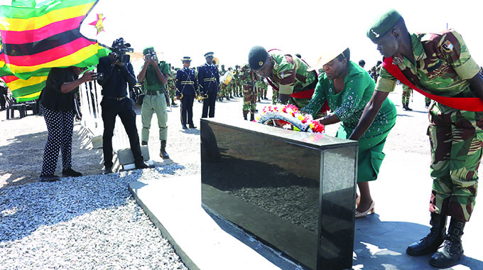 President urges renewal of sacrifice, selflessness. . . Nation pays tribute to liberation heroes