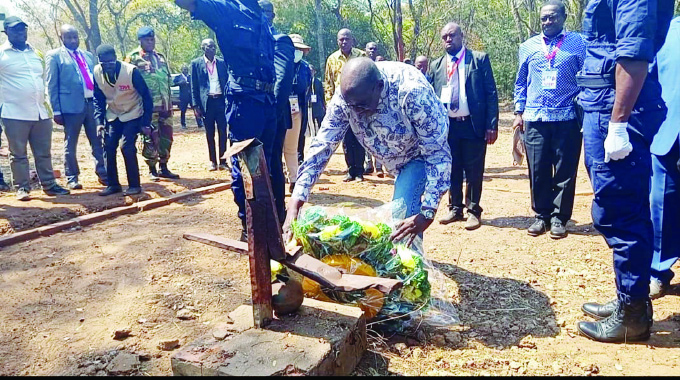 Unmarked graves deserve equal honour. . . Vice President Mohadi’s tour of liberation war shrines reveals