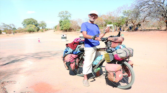 Beauty of Binga charms 22 000km cycle adventurer