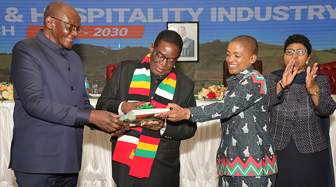 New era for tourism sector. . . President launches Tourism and Hospitality Industry blueprint