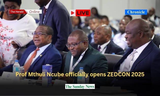Prof Mthuli Ncube officially opens ZEDCON 2025