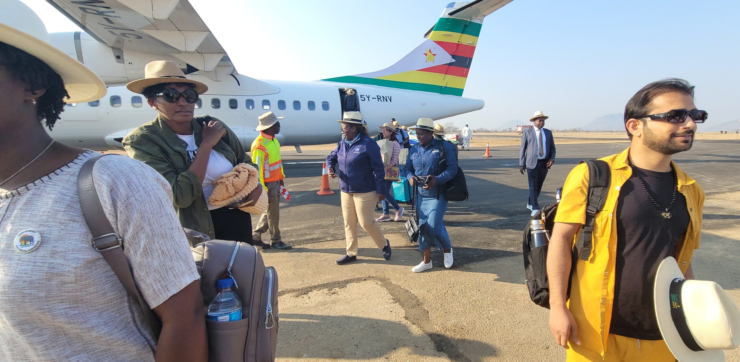 Maiden Harare-Mutare flight touches down ahead of Sanganai Tourism Expo