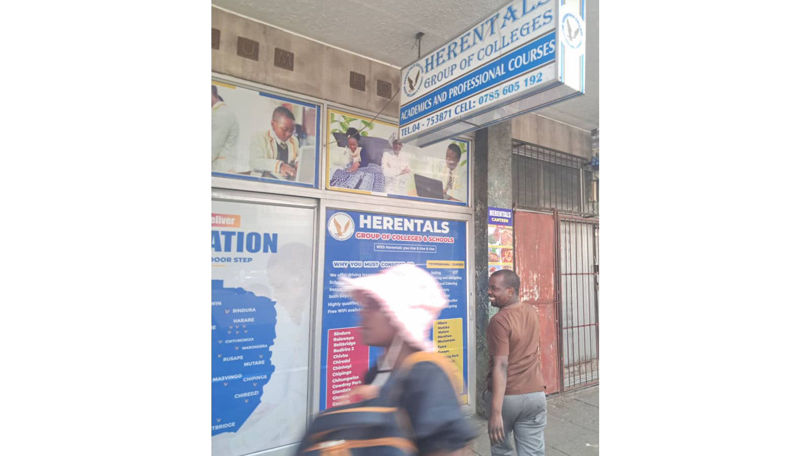 Harare City Council shuts down Herentals College, disrupting classes in ‘Restore Order’ operation