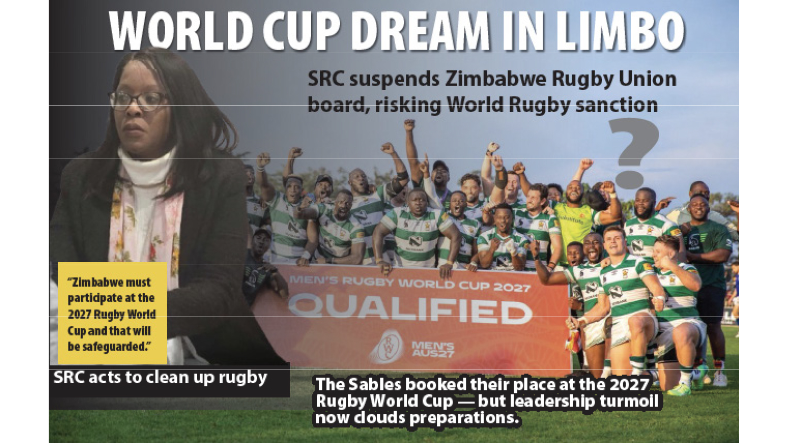 WORD CUP DREAM IN LIMBO