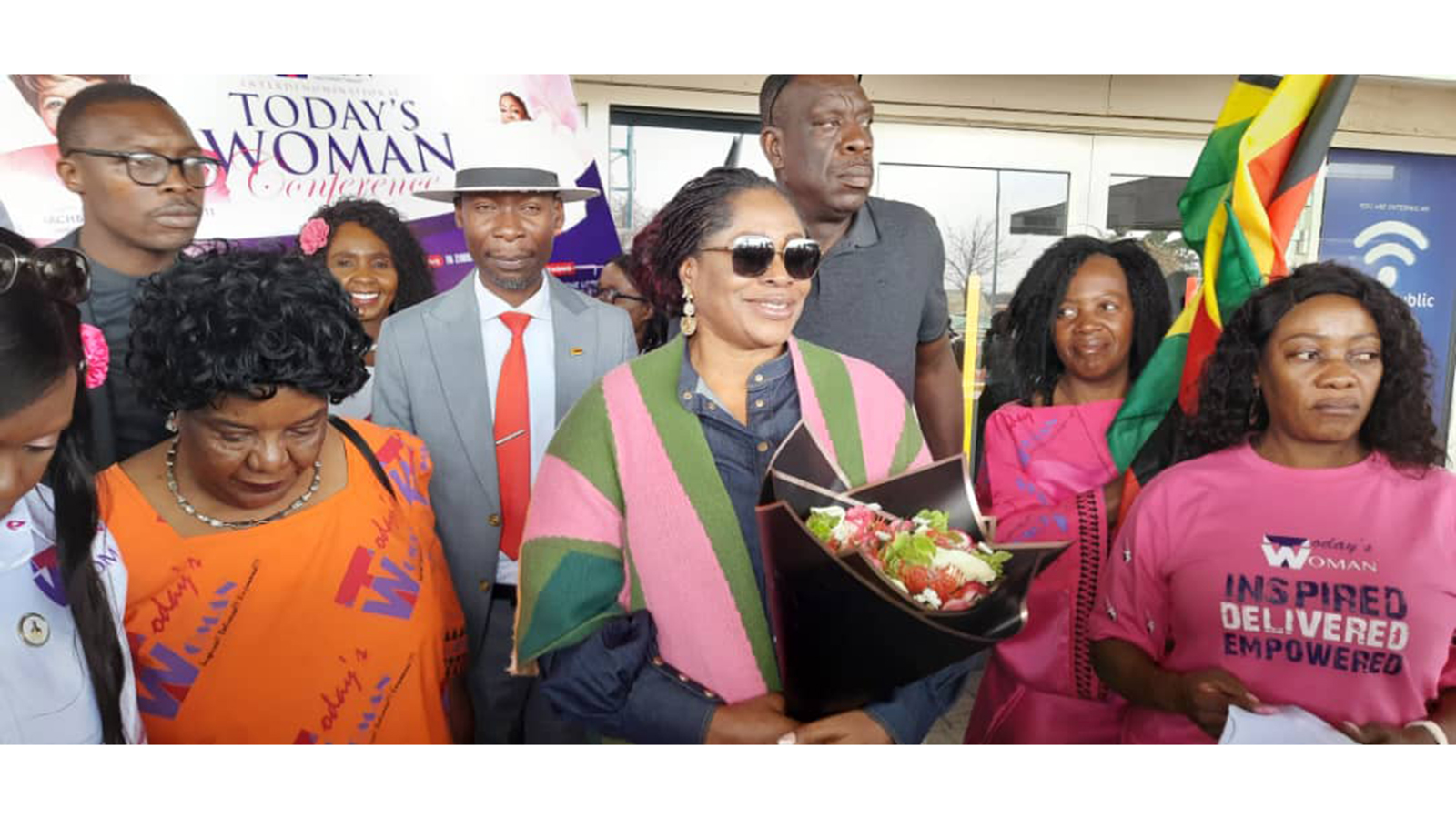 Nigerian superstar Sinach in Zimbabwe for women’s conference