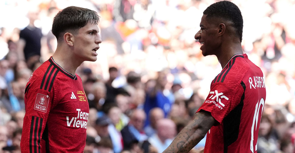 Alejandro Garnacho (left) and Marcus Rashford (right) were among high-profile players to leave Man Utd last summer