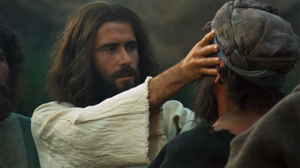 Blind Bartimaeus thought Jesus was going to pass him by, setting out there at the gate, blind beggar, for alms