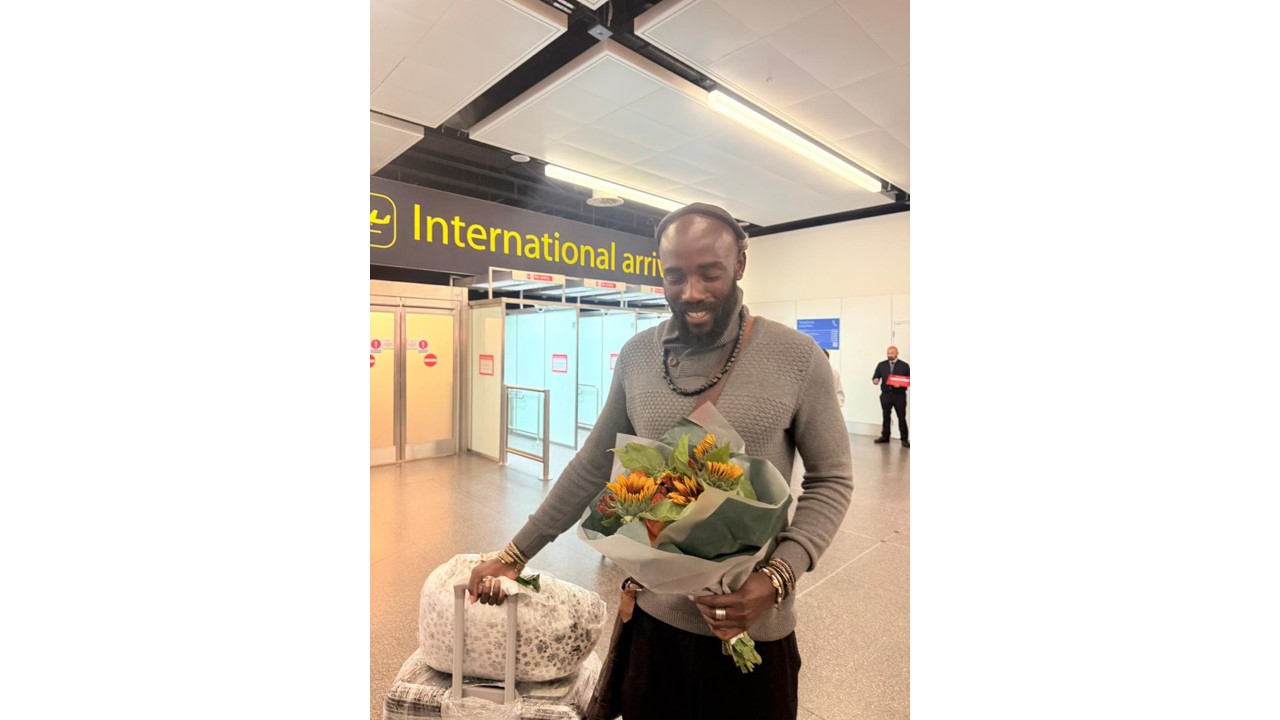 Chief Dakamela arrives in the UK ahead of King Mzilikazi Day celebrations