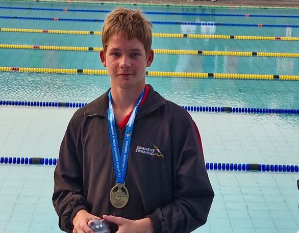 Gold medallist Jude Moss.