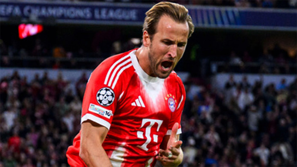 Harry Kane has scored 10 goals for Bayern already this season