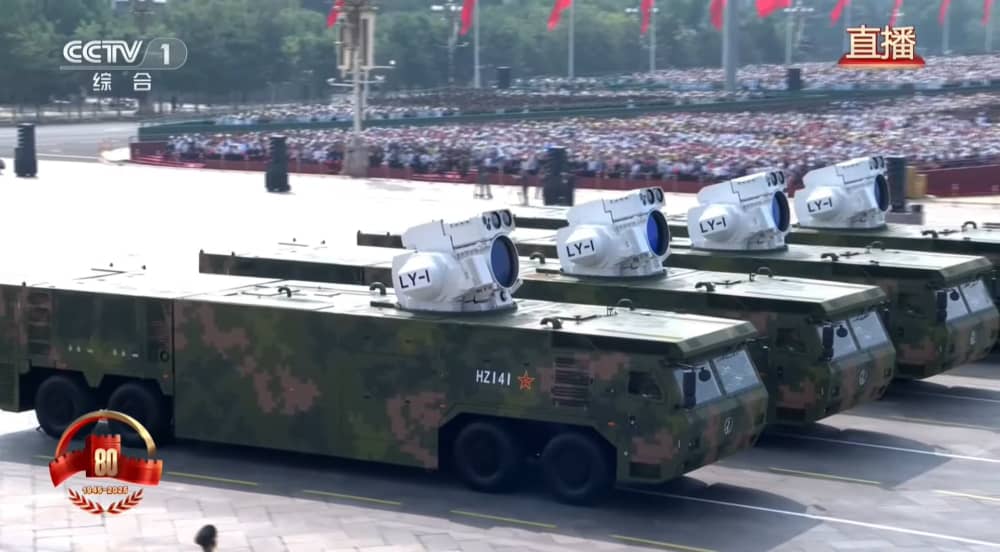 China showcase military might